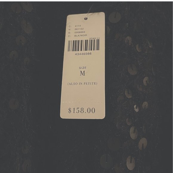 Anthropologie Knitted & Knotted - Black - Size M - Picture 6 of 6